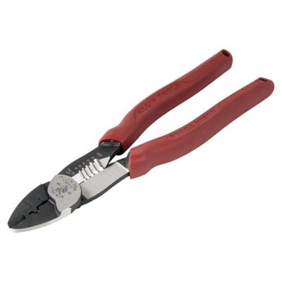 Klein Tools Forged Steel Wire Crimper, Cutter, Stripper