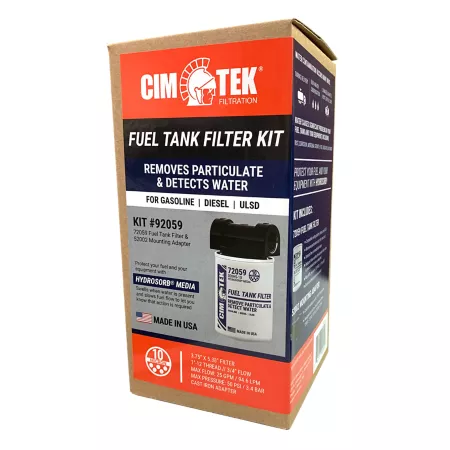 Cim-Tek Filtration 1 in Hydrosorb Filter Kit - 12 Wire for Above Ground Tanks and Transfer Tanks Automotive Fuel Filters