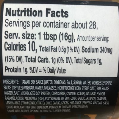 Image showing  Steak Marinade, 16 oz.