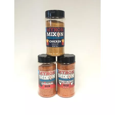 Myron Mixon Chicken Seasoning Trio 3 Pack Sauces & Spices