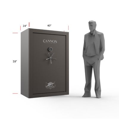 Image showing  64 Long Gun 21.6 cu. ft. Electronic Lock Gun Safe, Hammertone