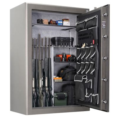 Image showing  64 Long Gun 21.6 cu. ft. Electronic Lock Gun Safe, Hammertone