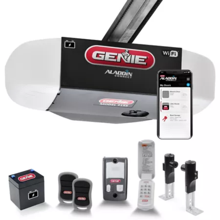 Genie StealthDrive Connect Garage Door Opener with Battery Backup Garage Door Openers