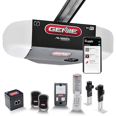 Genie StealthDrive Connect Garage Door Opener with Battery Backup