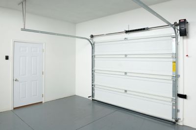 Image showing  Wall Mount Smart Garage Door Opener with LED Light, Battery Backup, Remote and Lock