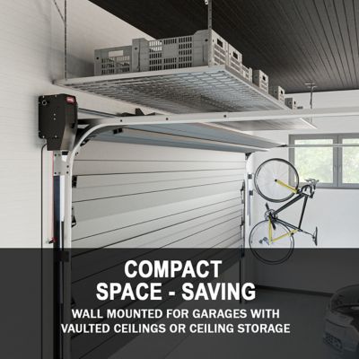 Image showing 5 th Genie Wall Mount Smart Garage Door Opener with LED Light, Battery Backup, Remote and Lock