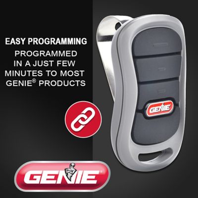 Image showing  3-Button Garage Door Opener Remote for Genie Intellicode Garage Door Openers