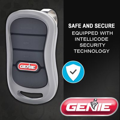 Image showing  3-Button Garage Door Opener Remote for Genie Intellicode Garage Door Openers