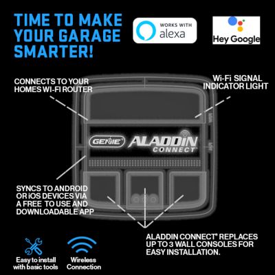 Image showing  Aladdin Connect Smart Garage Door Controller
