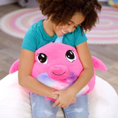 Image showing  Large Plush J Animals Pink Narwhal Stuffed Animal