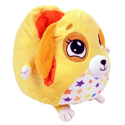 Image showing  Large Plush J Animals Yellow Dog Stuffed Animal