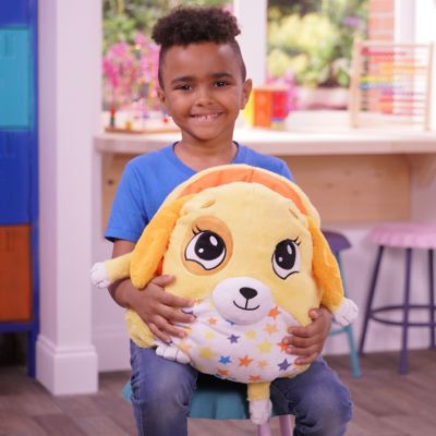 Image showing  Large Plush J Animals Yellow Dog Stuffed Animal