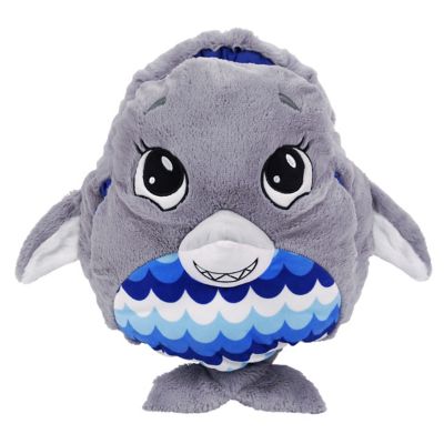 MushaBelly Plush J Animals Grey Shark Stuffed Animal, Large