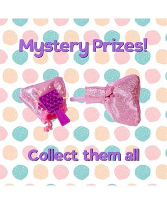 Image showing  Plush Butterfly Bow Stuffed Animal Pet, Pink Bow Cat, 9 in.