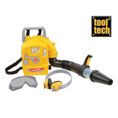 Red Box Tool Tech Power Backpack Leaf Blower Playset with Goggles and Ear Protection