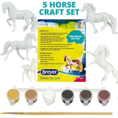 Image showing  Stablemates Colorful Horse Paint Set, 1/32 Scale, 5 pc.