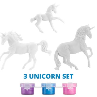 Image showing  Stablemates Unicorn Family Paint Set, 1/32 Scale, 3 pc.