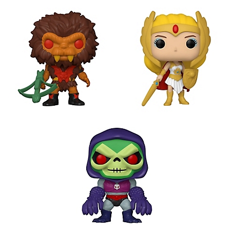Funko POP! Vinyl Masters of the Universe Collector's Set 3, Includes Classic She-Ra, Skeletor with Terror Claws and Grizzlor