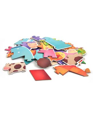 Image showing  32 pc. My First Animal Jigsaw Floor Puzzle with 7 Illustrated Animals