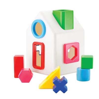 Kid-O Shape Sorting Toy House, Classic Sorter