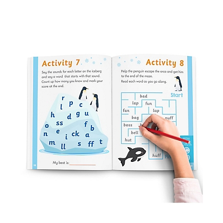 Junior Learning Phase 2 Letter Sounds Educational Learning Workbook