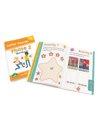 Image showing  Phase 2 Letter Sounds Educational Learning Workbook