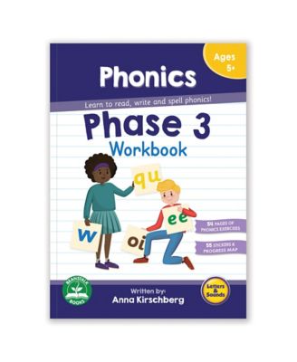 Image showing  Phase 3 Phonics Educational Learning Workbook