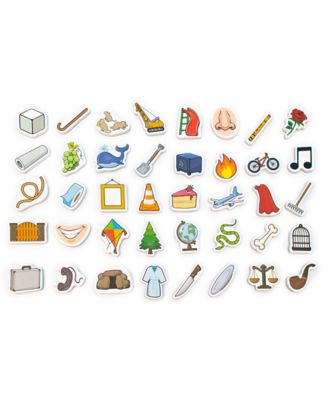 Image showing  Magic-E Objects Educational Learning Set, Magnetic Learning Foam Objects