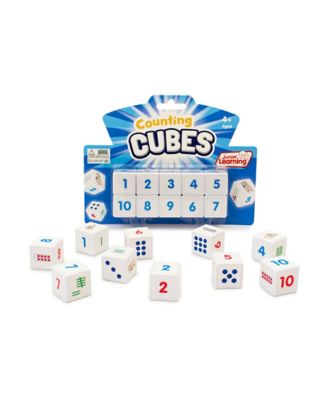 Junior Learning Counting Cubes Educational Learning Set, Ten Learning Cubes