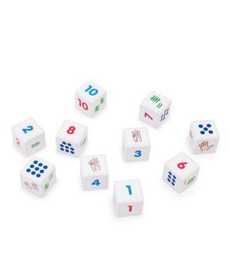 Image showing  10 pc. Counting Cubes Educational Learning Set