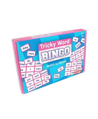 Image showing  Tricky Word Bingo Match the Words Educational Learning Game