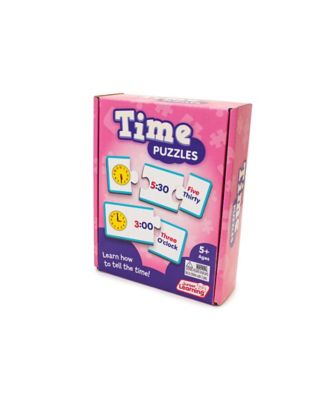 Image showing  Time Puzzles Educational Learning Set, Learn How To Tell The Time
