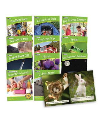 Image showing  Letters and Sounds Phase 4 Set 2 Non-Fiction Educational Learning Set, Life Science