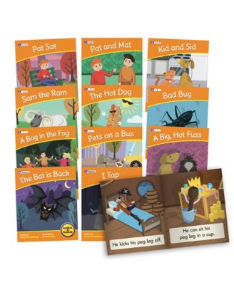 Image showing 3 th Junior Learning Letters and Sounds Phase 2 Set 2 Fiction Educational Learning Set