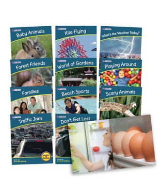 Image showing  Letters and Sounds Phase 1 Set 2 Non-Fiction Educational Learning Set