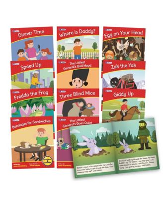 Image showing  Letters and Sounds Phase 6 Set 2 Fiction Educational Learning Set