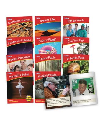 Image showing  Letters and Sounds Phase 6 Set 2 Non-Fiction Educational Learning Set