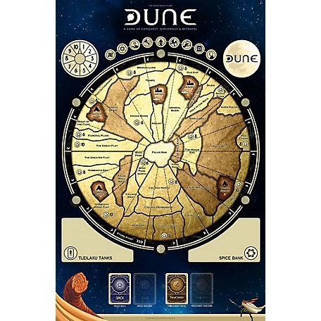 Gale Force Nine Dune Board Game Mat