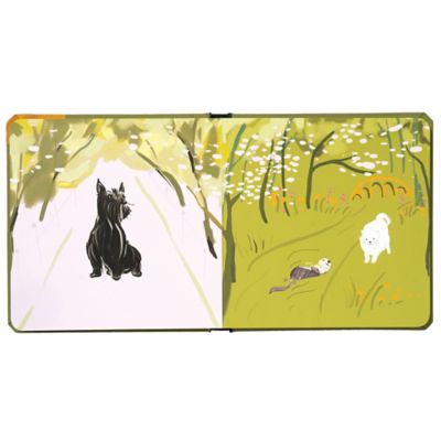 Image showing 7 th Manhattan Toys So Shy Shadow Baby and Toddler Board Book and Scottie Stuffed Animal Dog Gift Set