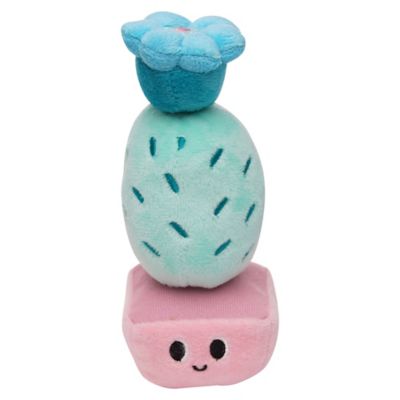 Image showing  9 pc. Cactus Garden Mix and Match Magnetic Plush Stacking Toy Playset