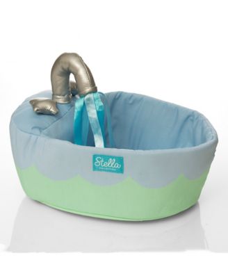 Image showing  Stella Collection Soft Bath Playset with Accessories for 12 in. and 15 in. Soft Dolls
