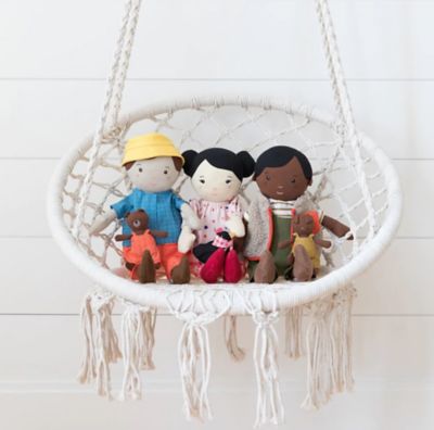 Image showing  Playdate Friends Nico Machine Washable and Dryer Safe Doll with Mini Rooster Stuffed Animal, 14 in.