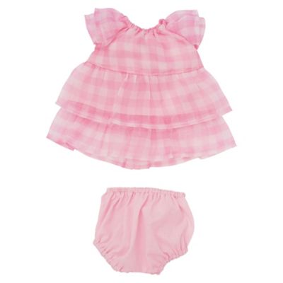 Manhattan Toys Baby Stella Pretty in Pink Baby Doll Dress for 15 in. Baby Dolls