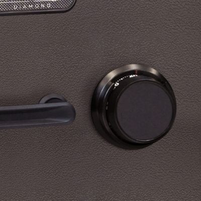 Image showing  1.32 cu. ft. Combination Lock Diamond Fireproof/Waterproof Home and Office Safe, Dark Gray