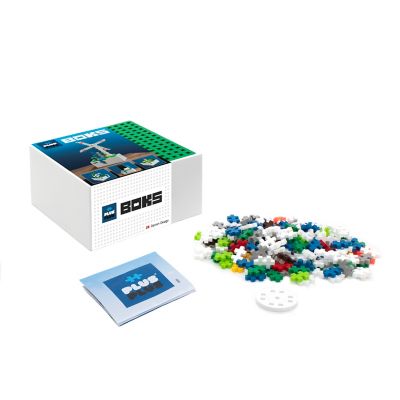 Image showing  220 pc. Boks Windmill Construction Building Office Desk Fidget Toy, Interlocking Mini Puzzle Blocks