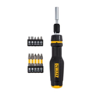 Image showing  10 pc. MaxFit Telescoping Ratcheting Screwdriver Set