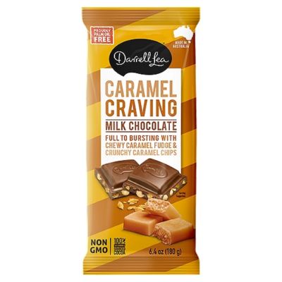 Darrell Lea Caramel Crunch Choc Bar, 6.4 oz.