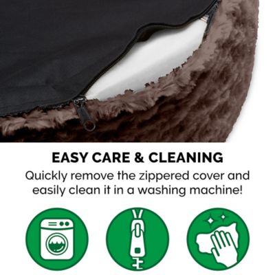 Image showing  Ultra Plush Oval Pet Bed