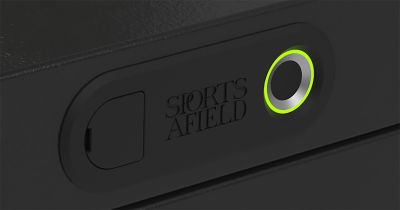 Image showing 6 th Sports Afield 1 Gun 0.09 cu. ft. Biometric Home Defense Under Counter Quick Access Gun Vault