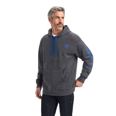 Ariat Men's Logo Hoodie And soft inside, stay warm, and is a little water repellent